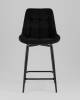 Стул полубарный Stool Group Флекс AV 405-N28-K14PM-9005(PP) Черный фото 3
