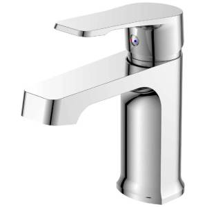 Смеситель для раковины без донного клапана Orange Berti M17-021cr