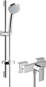 Душевой комплект Hansgrohe Vernis Shape 71650000 смеситель + душевой гарнитур
