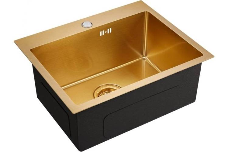 Мойка кухонная EMAR PVD EMB-115 PVD Nano Golden