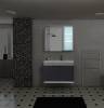Мебель для ванной Cerutti Spa Maiella 70 серый