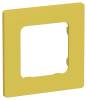 Рамка 1-постовая IEK Flite FI-M12-32-20-K44 желтый карри