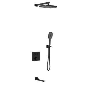 Душевой комплект Vincea VSFW-4311MB встраиваемый, черный