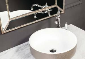 Раковина Armadi Art NeoArt 819-W LV204 Corian белая 41,5x14см