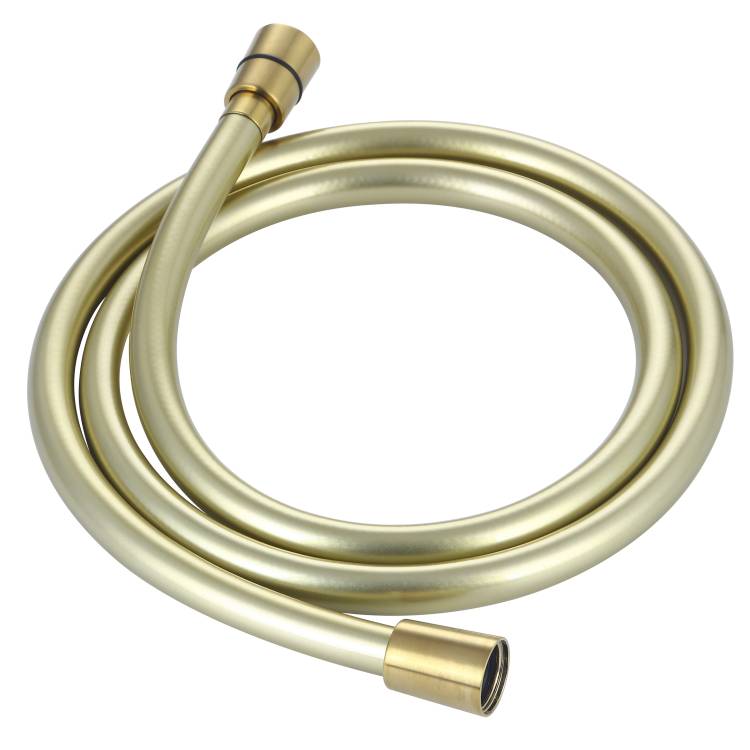 Душевой шланг AQUAme AQM1502BG золото шлифованное, 150 см