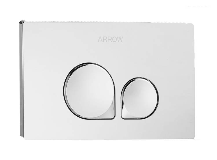 Кнопка смыва Arrow ABM808 хром глянец