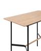 Стол барный Stool Group Knobb T-003H natural DUAL светлое дерево 120x60x104 фото 5