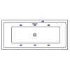 Акриловая ванна Excellent Heaven Slim 170x75 "SOFT" (бронза) фото 2