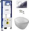 Комплект  Система инсталляции для унитазов Geberit Duofix UP320 111.300.00.5 + Унитаз подвесной Jacob Delafon Presquile E4440 + Кнопка смыва Geberit S