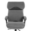 Кресло компьютерное Tetchair Chief metalBL 25020 серый, велюр, ткань фото 7