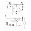 Раковина Duravit D-Code 0338490000 фото 3