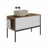 Раковина Kerama Marazzi Artbasin Vento VE.wb.50\SAN накладная 50, песочная матовая фото 5