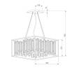 Подвесная люстра Bogates Cella 377/6 Strotskis фото 3