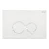 Кнопка смыва Black&White WPI-09511 24.4x16.2 Glossy Ivory