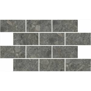 Мозаика Kerama Marazzi Чеппо ди Гре DD606220/MM Мозаичный Антрацит Матовый Обрезной 20x34.6