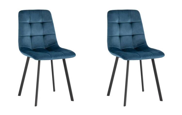 Стул Stool Group Chilly OS-2011-V seat HLR-63 DUAL X2 велюр сине-зеленый (набор 2 шт)