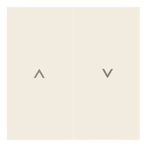 Клавиши выключателя для жалюзи Rikett 35613 MC кремовый сатин