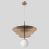 Светильник подвесной Crystal Lux Uva SP1.3 Brass фото 2