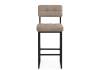 Полубарный стул Woodville Ларс 674659 selfie mocco / черный фото 2