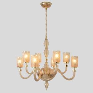 Люстра Crystal Lux Silvestro SP8 Amber