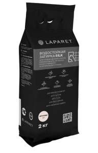 Затирка цементная Laparet-fuga Silk, св.беж водостойкая 2 кг