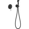 Гигиенический душ Timo Saona 2389/03SM черный, со смесителем, с внутренней частью