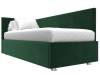 Кровать Лига Диванов Лига-039 122079L зеленый левая 90x200 фото 3