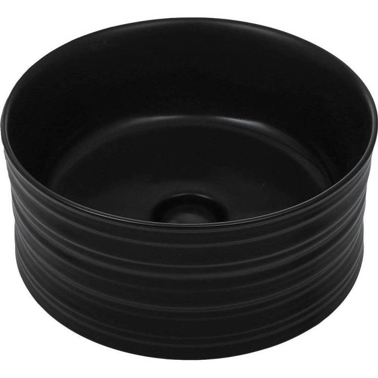 Раковина Weltwasser WW Elbach 10000004559 3272 MB 40 см, черная матовая