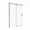 Душевая дверь в нишу BelBagno SOFT_CLOSE-2-BF-1-150-C-GM профиль оружейная сталь, стекло прозрачное, 150x200