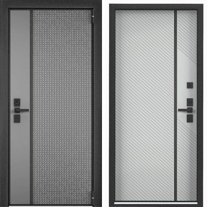 Входная стальная дверь Torex ULTIMATUM NEXT 1742271 ЛКП Stone/ЛКП Clear 2050x880