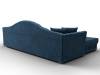 Диван угловой Лига Диванов Артис 128027L Синий фото 5
