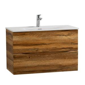Тумба с раковиной BelBagno rovere rustico