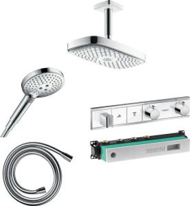 Душевой комплект Hansgrohe Raindance Select E 300 (2 jet) 27384400 + 26530400 + 28272000 + 15355400 + 15310180