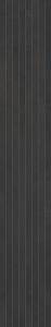 Декор Italgraniti I Cementi FL11LT Black Listello Tratto 6mm 20x120
