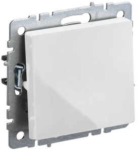 Выключатель 1-клавишный перекрестный IEK Brite BR-V13-0-10-K01 белый