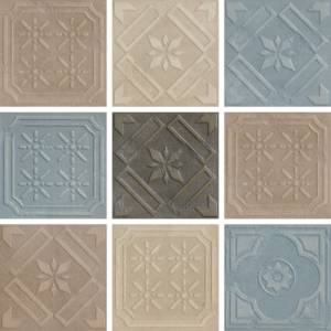 Керамогранит Fioranese Formelle MP4FR Mix_4 Colori naturale 20.13x20.13