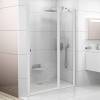 Душевая дверь в нишу Ravak CSD2-120 Transparent, профиль белый + защитное средство