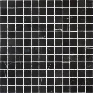 Мозаика LeeDo Pietrine 7 Nero Oriente Pol (2.3x2.3) 29.8x29.8