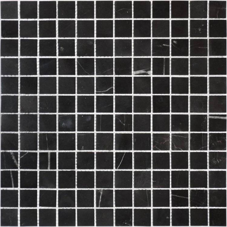 Мозаика LeeDo Pietrine 7 Nero Oriente Pol (2.3x2.3) 29.8x29.8