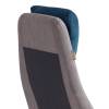 Кресло компьютерное Tetchair Aviator 21645 флок, ткань, синий, серый фото 12