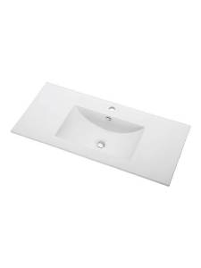 Раковина Agger ASF111000 102 см, белая глянцевая
