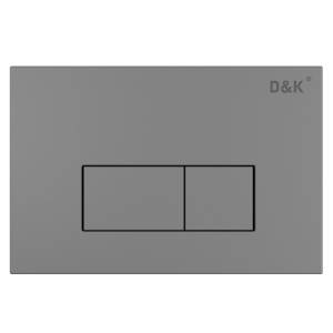 Кнопка смыва D&K Rhein DB1499006 графит