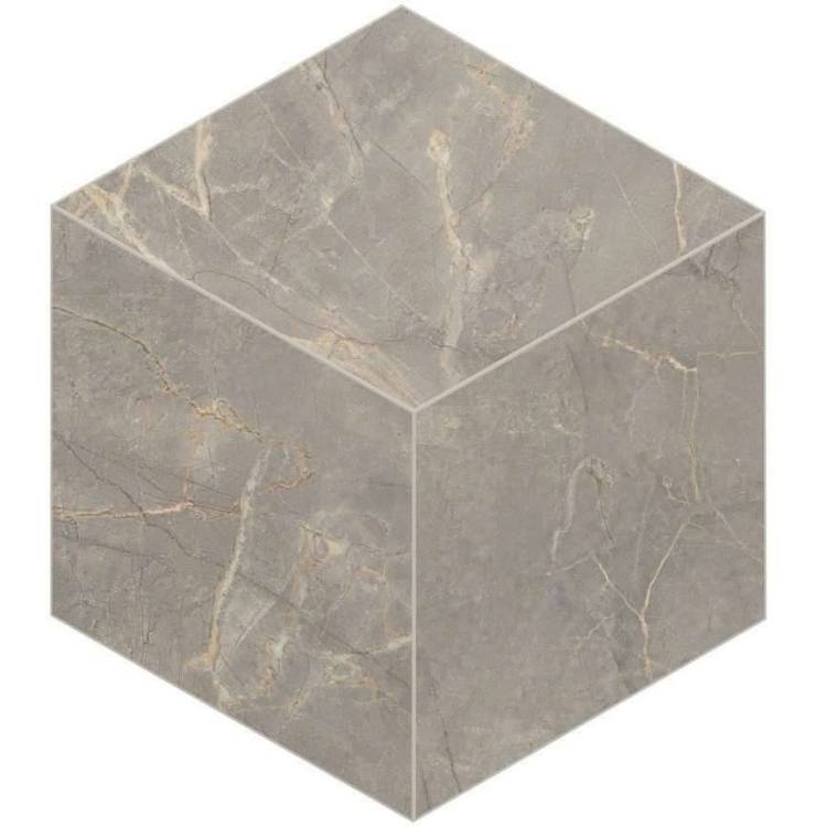 Мозаика Estima Bernini 67348 Mosaic/BR03_NS/25x29/Cube Cube Grey неполированная 25x29