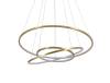 Подвесной светодиодный светильник Newport Loren 15303/S brass