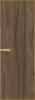 Межкомнатная дверь Profil Doors 1 AGN цвет профиля Золото, алюминиевая панель ясень горный 700x2000
