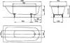 Стальная ванна Kaldewei Advantage Saniform Plus 373-1 170x75 см, с ножками, с самоочищающимся покрытием фото 8
