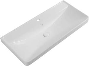 Раковина Aquanet Ирис 323884 белый, 105x47