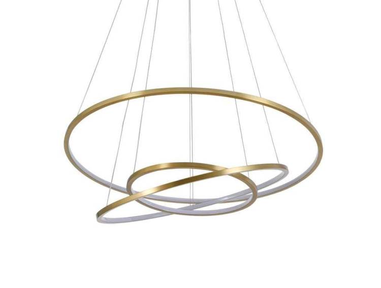 Подвесной светодиодный светильник Newport Loren 15303/S brass