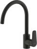 Смеситель для кухни Bravat Source Black F7173218BW-ENG черный