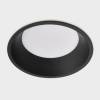 Встраиваемый светильник Italline IT06-6012 black 4000K